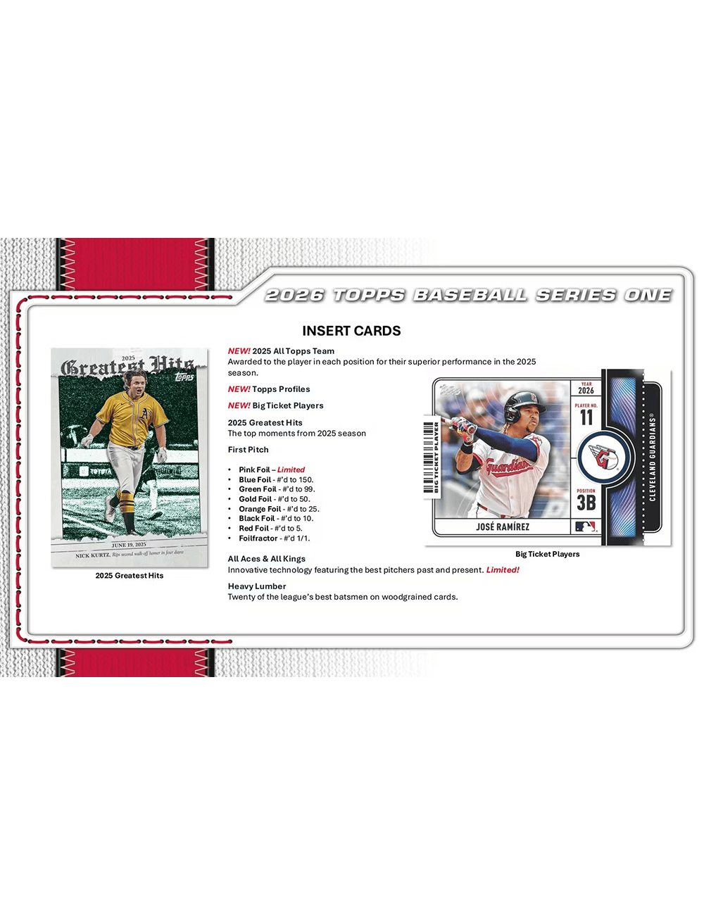 2026 Topps MLB Series 1 Baseball Trading Card Blaster Box