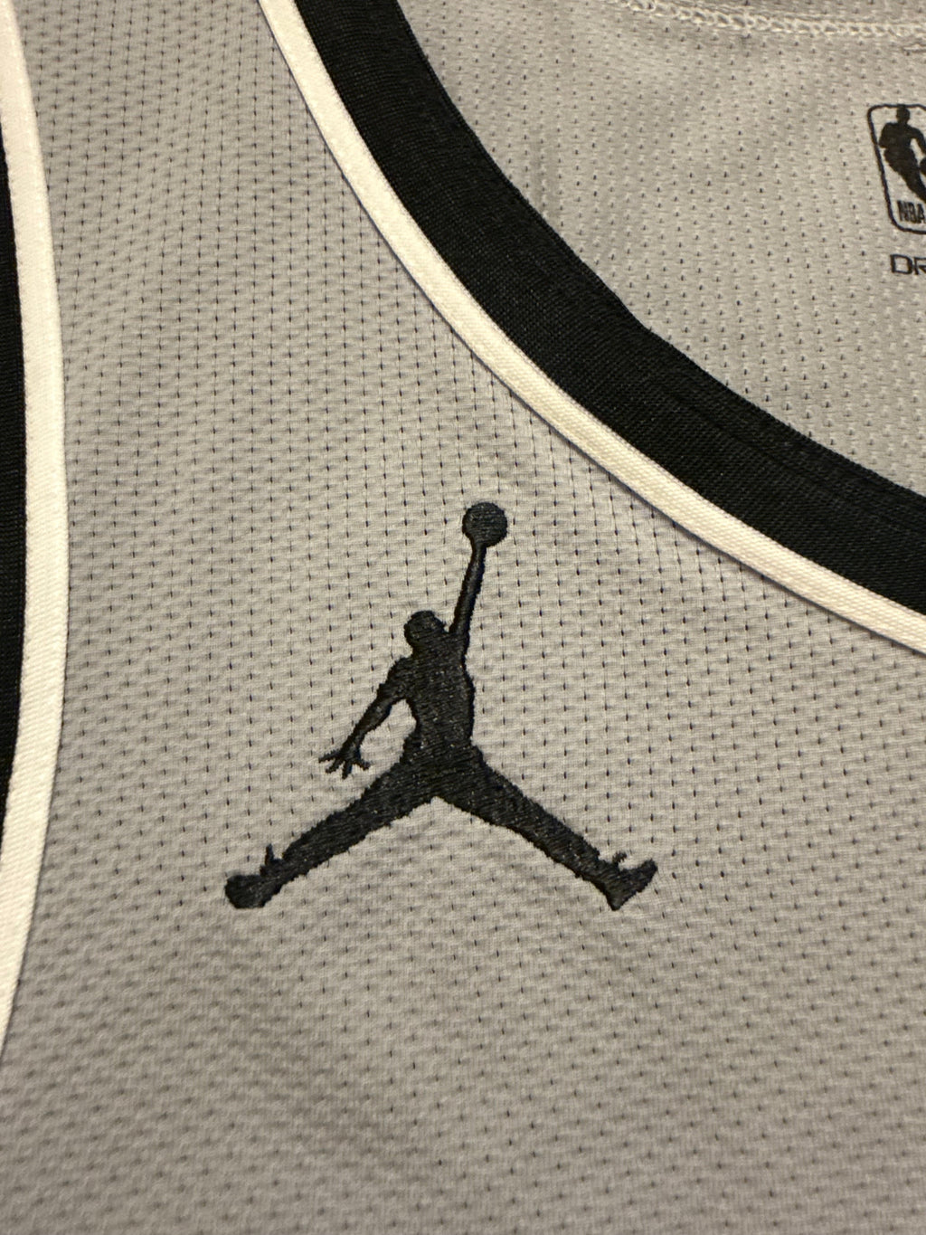 Victor Wembanyama San Antonio Spurs Jersey #1 Nike ADV Authentic Gray Size 44 (M) NBA