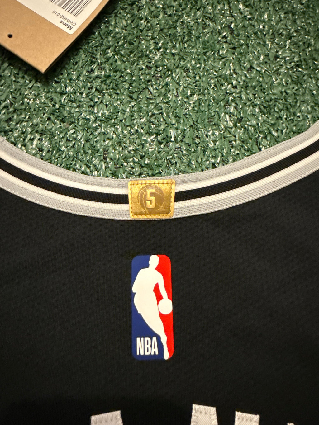 Victor Wembanyama San Antonio Spurs Jersey #1 Nike ADV Authentic Black Size 56 (XXL) NBA