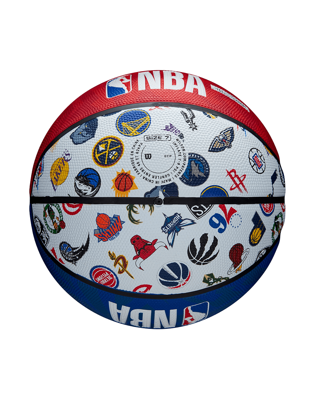 All Team Wilson NBA Full Size All Surface Basketball Ball