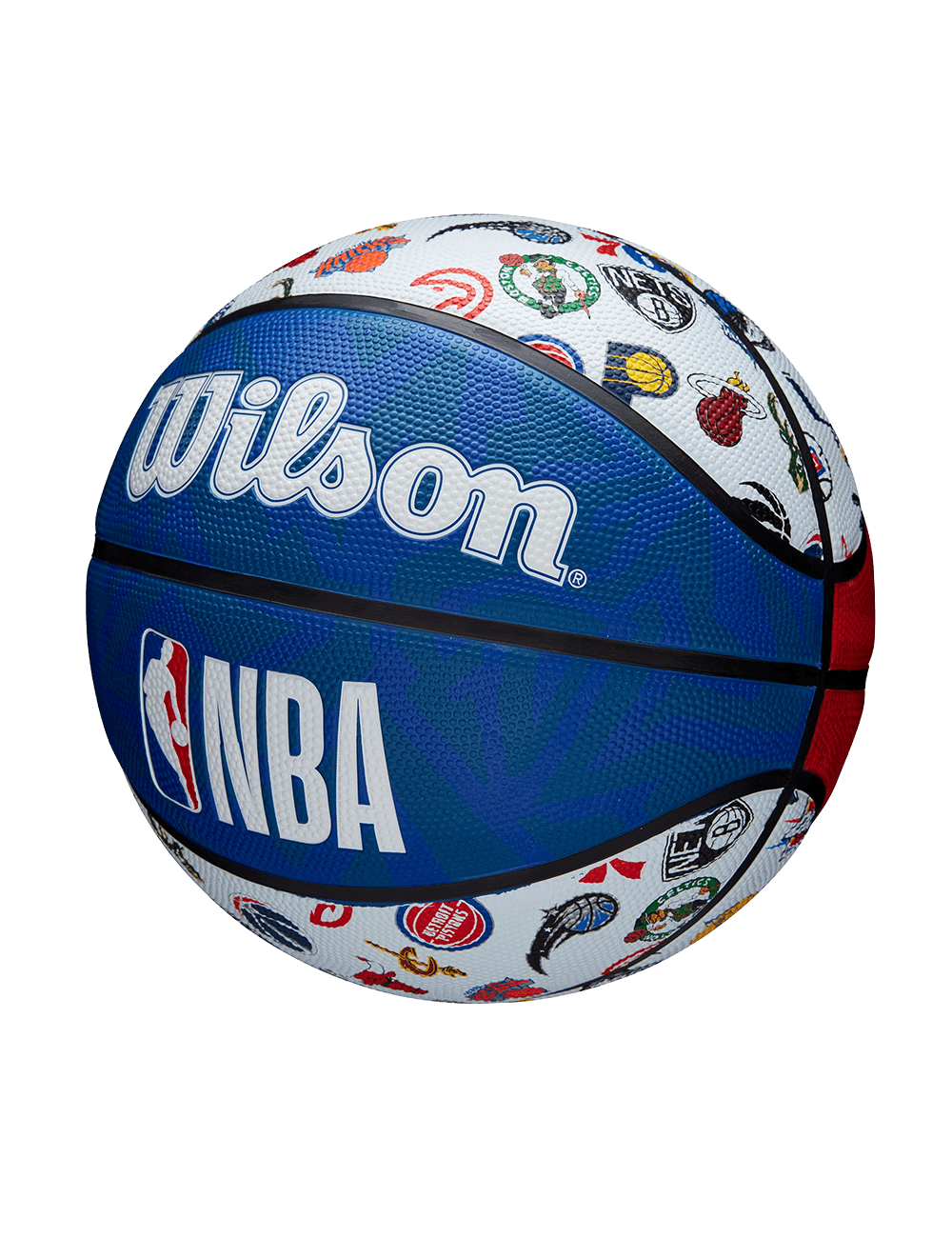 All Team Wilson NBA Full Size All Surface Basketball Ball