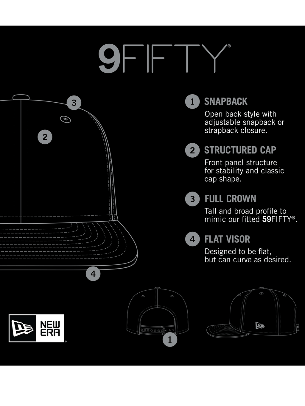 Seattle Supersonics New Era NBA HWC 9FIFTY Pre-Curved Snapback Hat - Dark Green