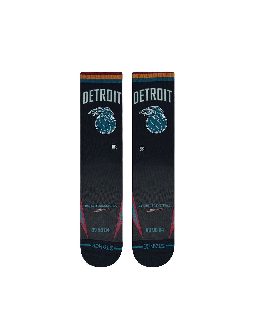 Detroit Pistons Stance NBA 25-26 City Edition Crew Socks