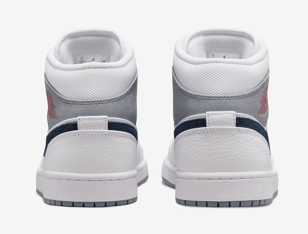 Jordan 1 Mid Paris White