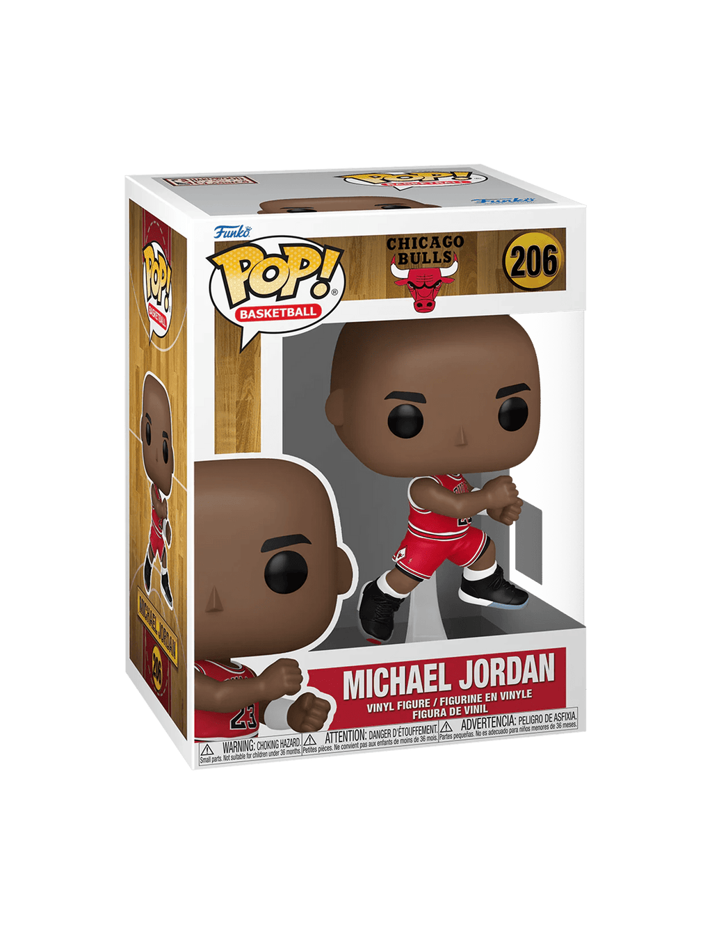 Michael Jordan Chicago Bulls Funko NBA The Shot Vinyl Pop Figure - 206