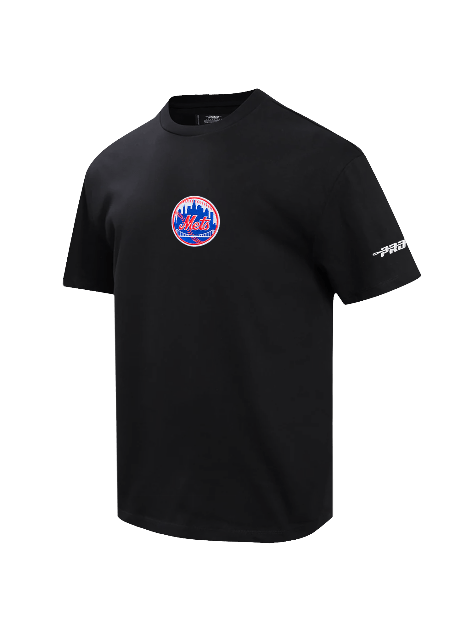 New York Mets Pro Standard MLB Icon Drop Shoulder T-Shirt - Black