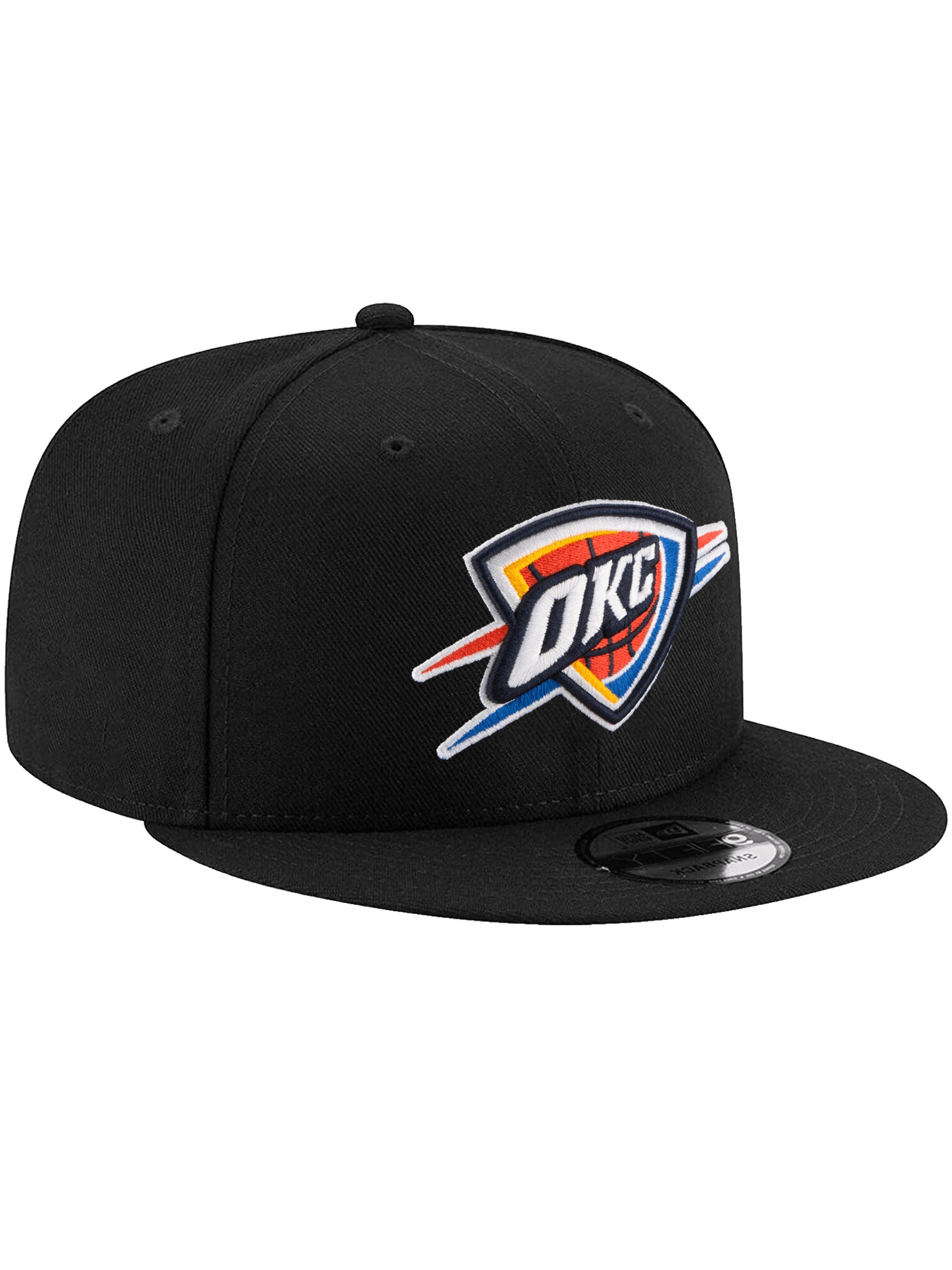 Oklahoma City Thunder New Era NBA Team 9FIFTY Snapback Hat - Black