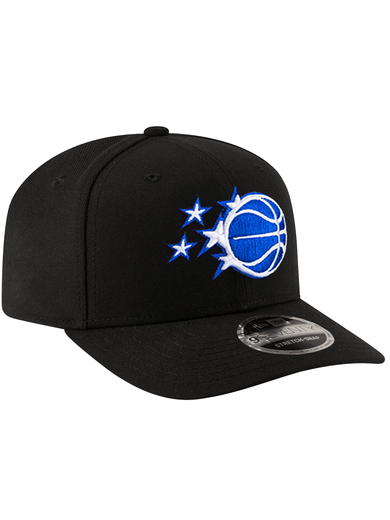 Orlando Magic New Era NBA Team 9SEVENTY Stretch-Snapback Hat - Black