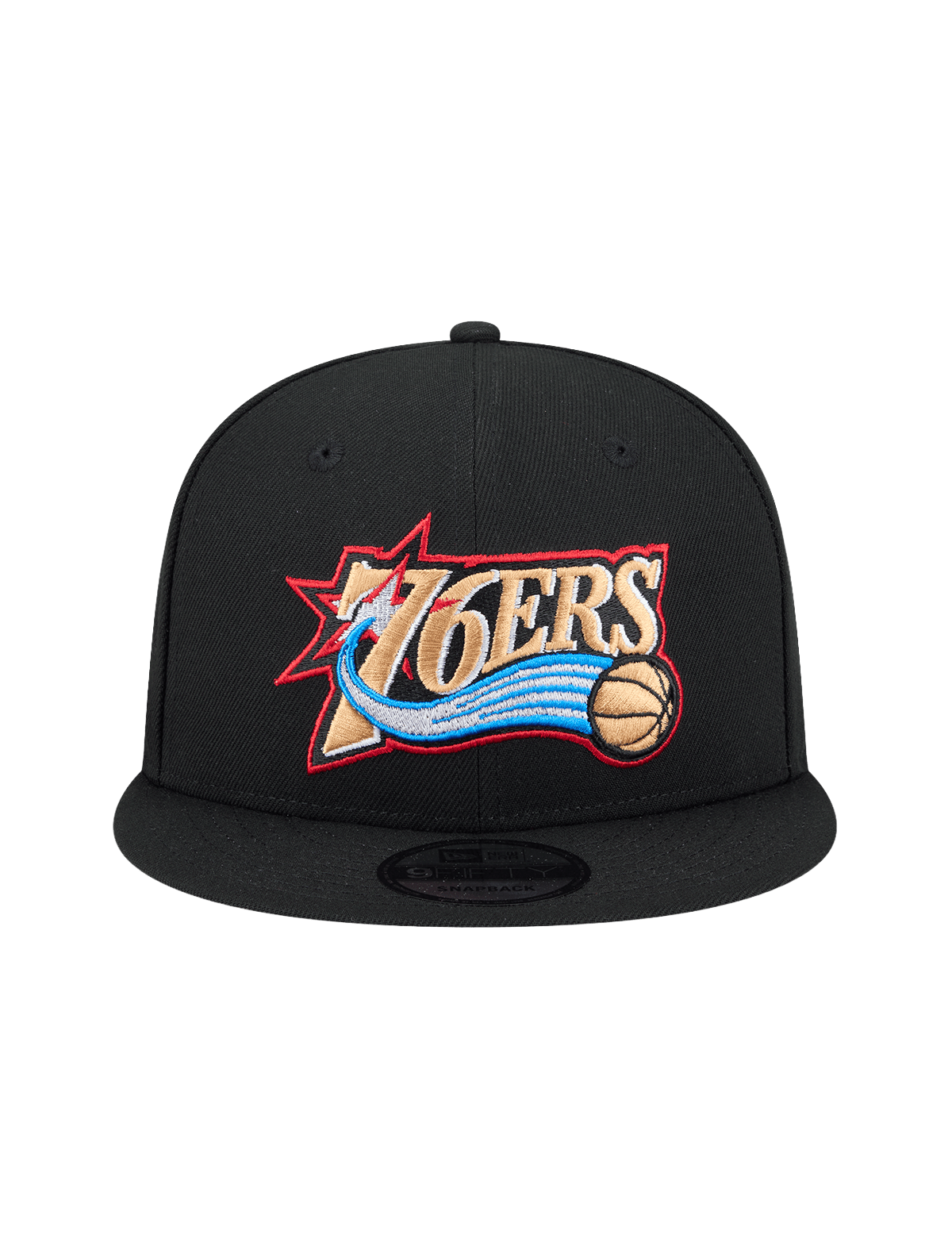 Philadelphia 76ers New Era NBA HWC 9FIFTY Snapback Hat - Black