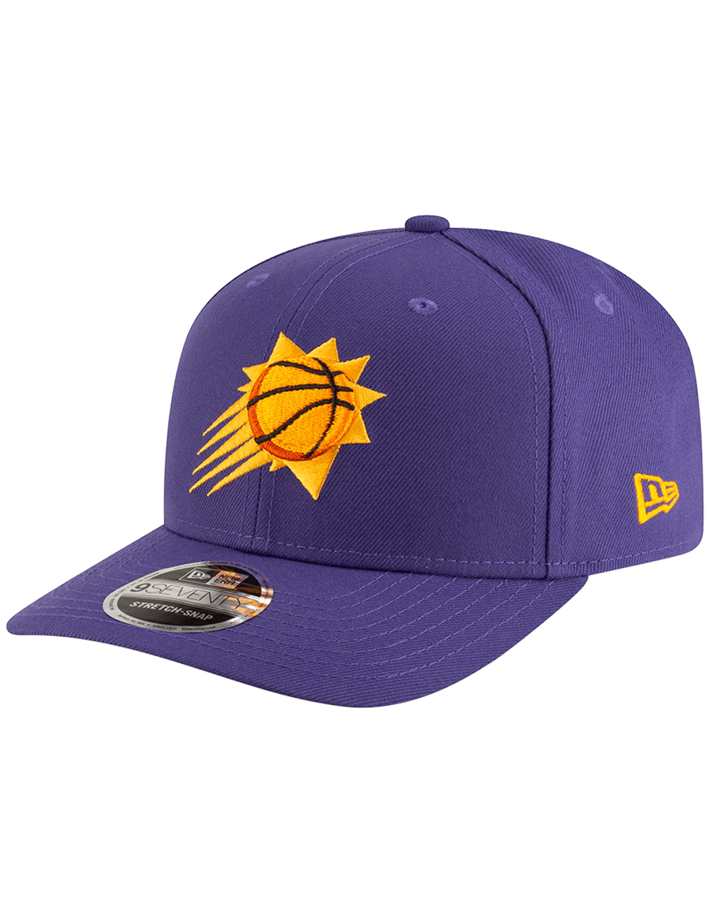 Phoenix Suns New Era NBA Team 9SEVENTY Stretch-Snapback Hat - Purple