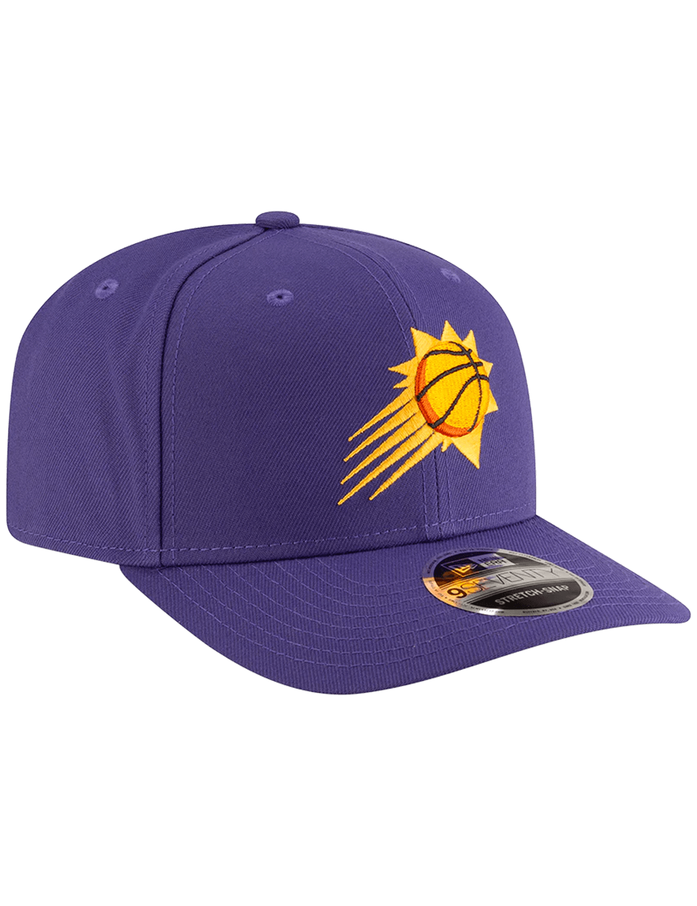 Phoenix Suns New Era NBA Team 9SEVENTY Stretch-Snapback Hat - Purple