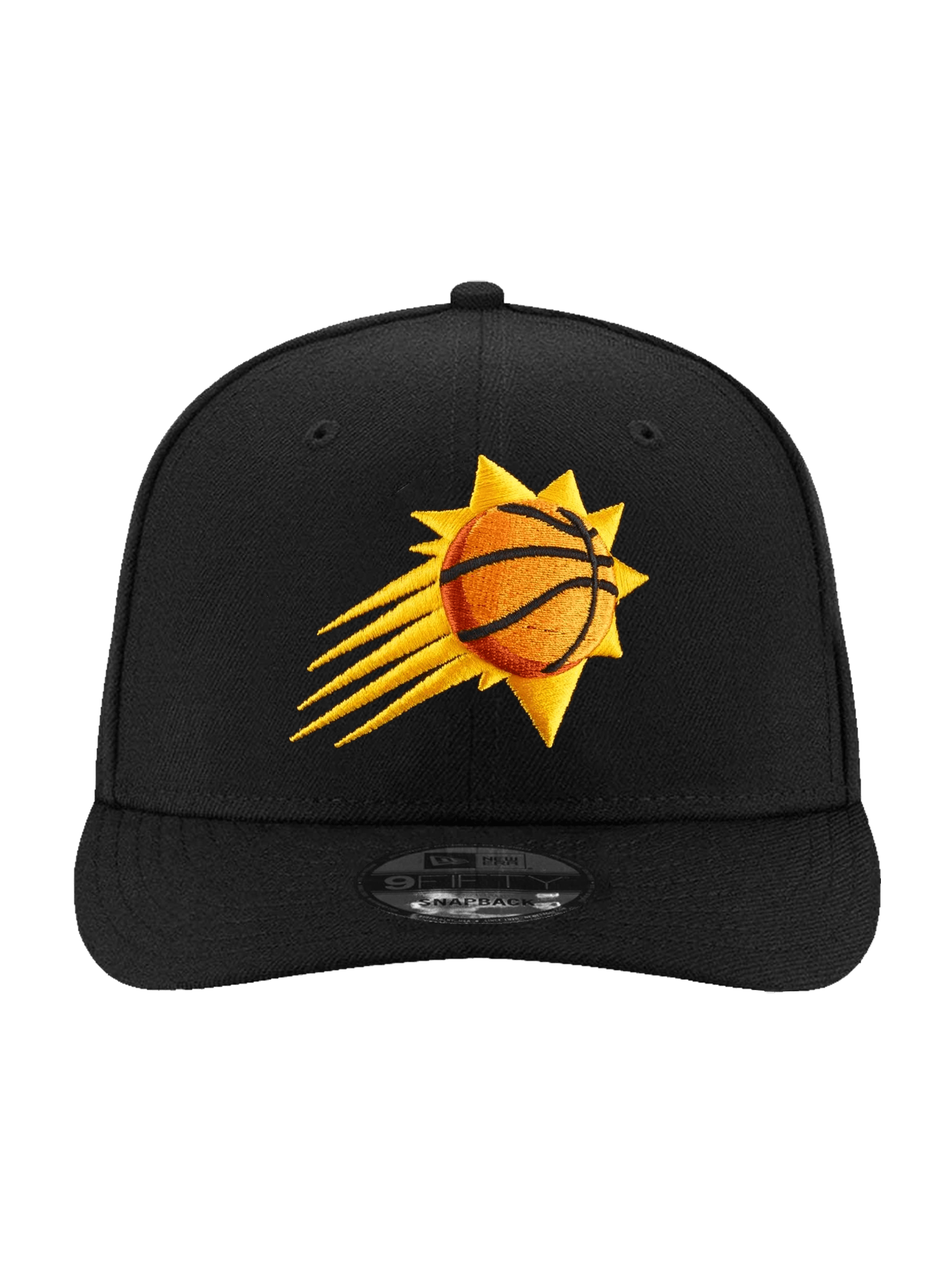 Phoenix Suns New Era NBA Team Pre-Curved 9FIFTY Snapback Hat - Black