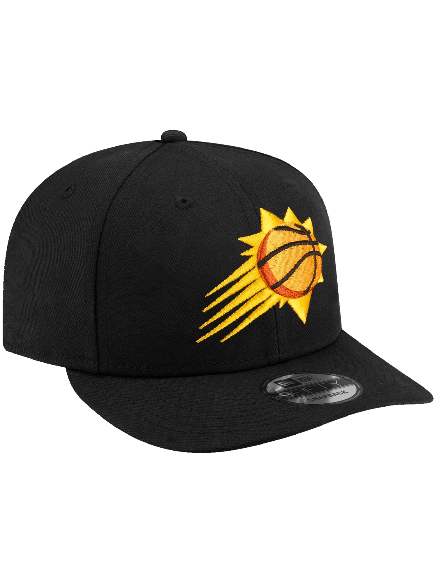 Phoenix Suns New Era NBA Team Pre-Curved 9FIFTY Snapback Hat - Black
