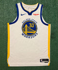 Steph Curry Golden State Warriors Jersey #30 Nike ADV Authentic White Size 48 (L) NBA