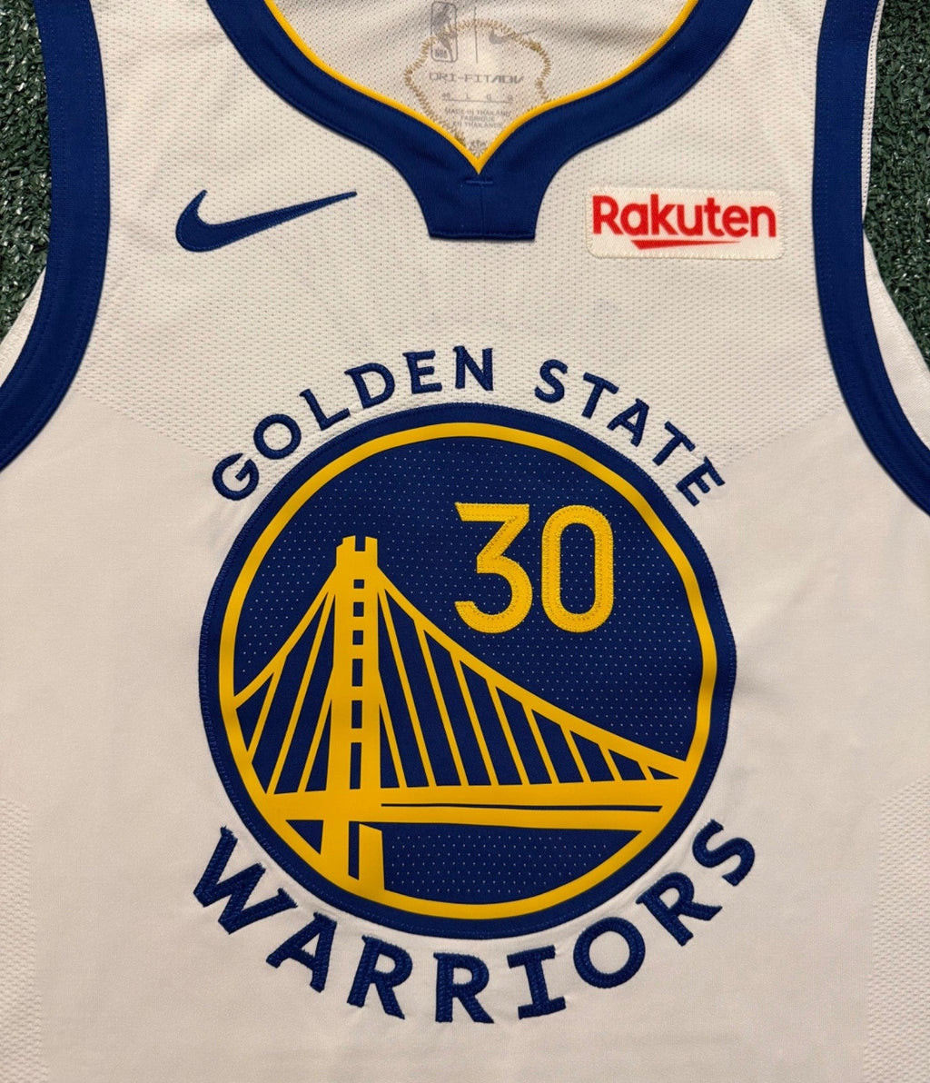Steph Curry Golden State Warriors Jersey #30 Nike ADV Authentic White Size 48 (L) NBA