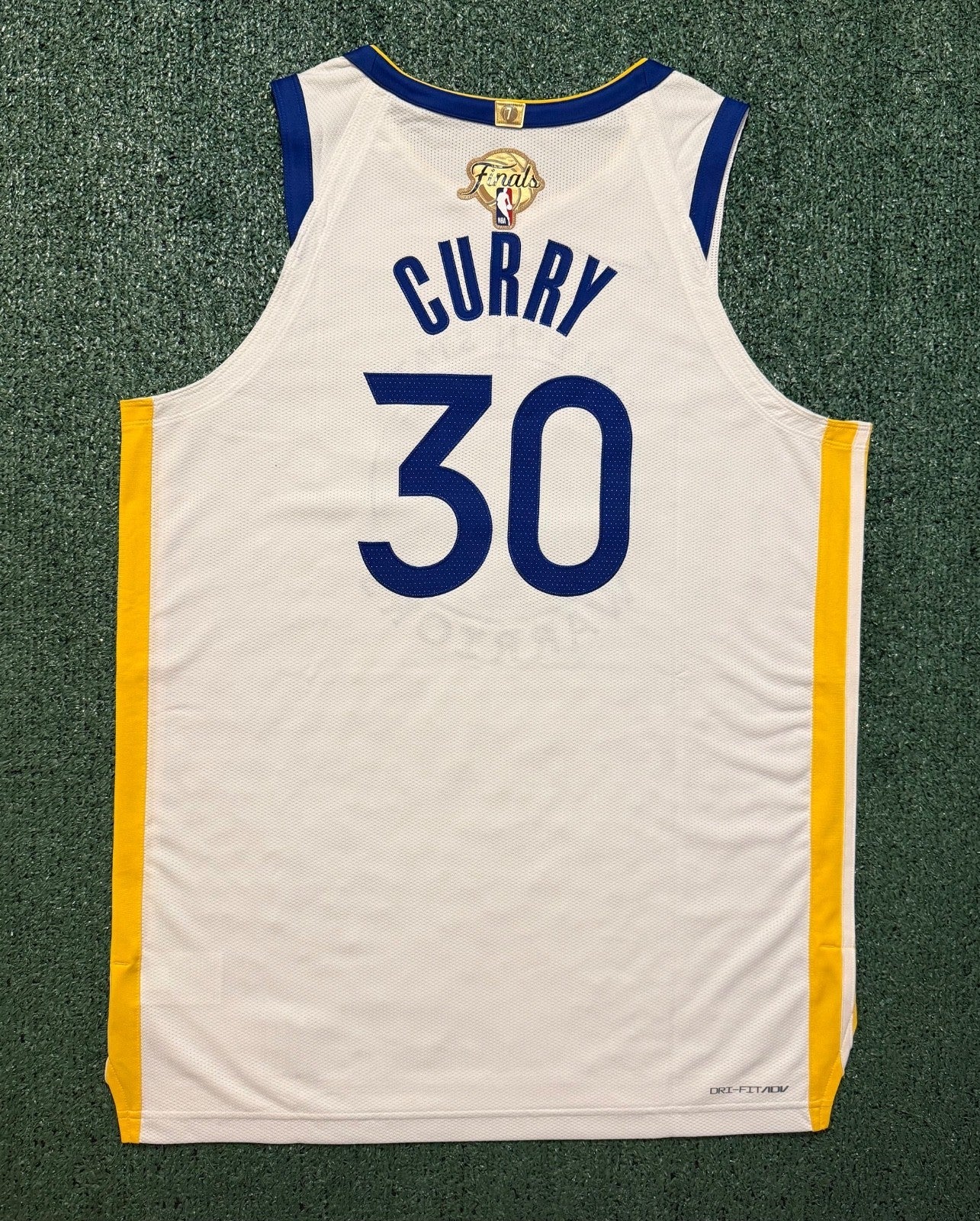 Steph Curry Golden State Warriors Jersey #30 Nike ADV Authentic White Size 48 (L) NBA