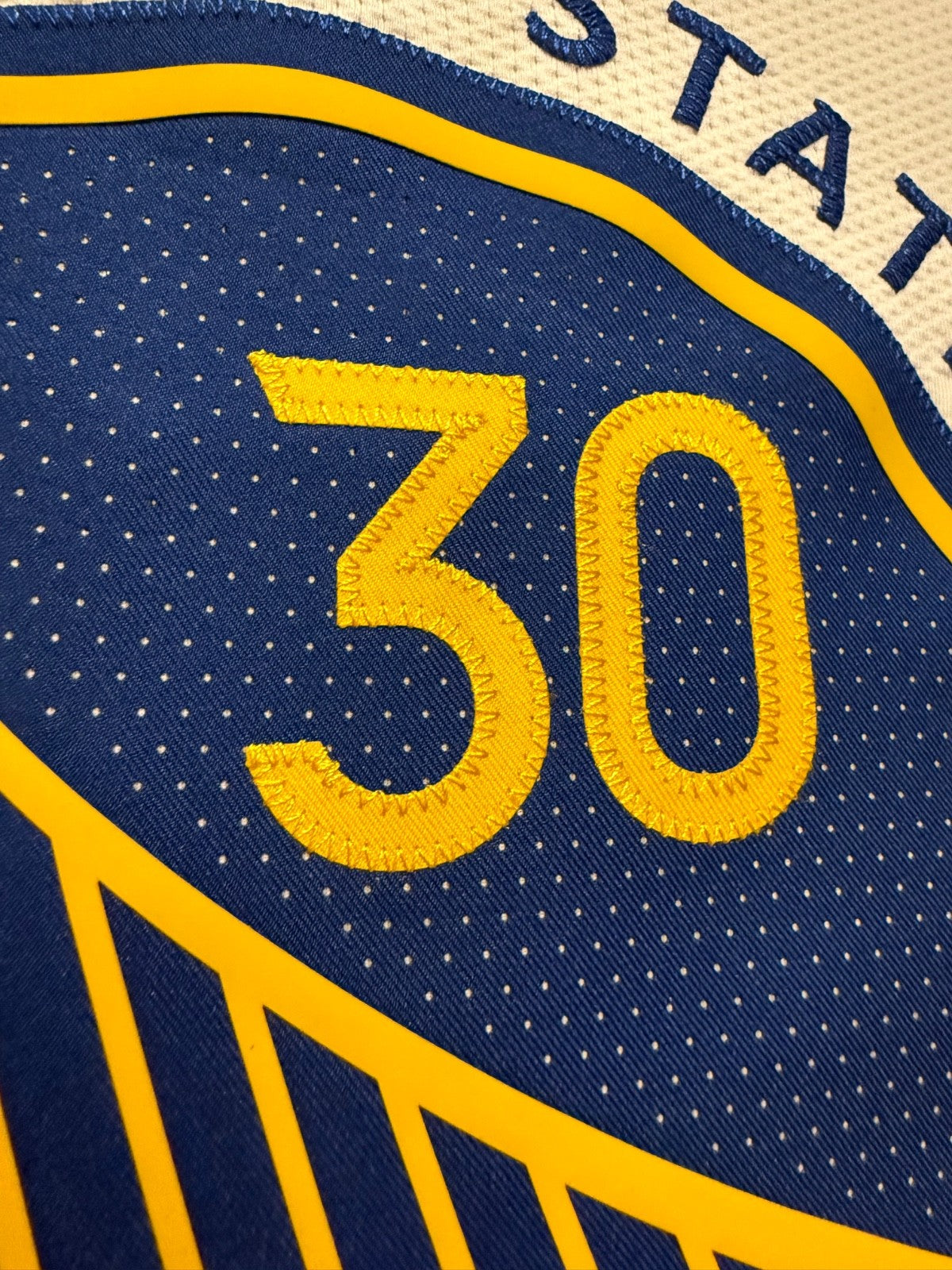 Steph Curry Golden State Warriors Jersey #30 Nike ADV Authentic White Size 48 (L) NBA