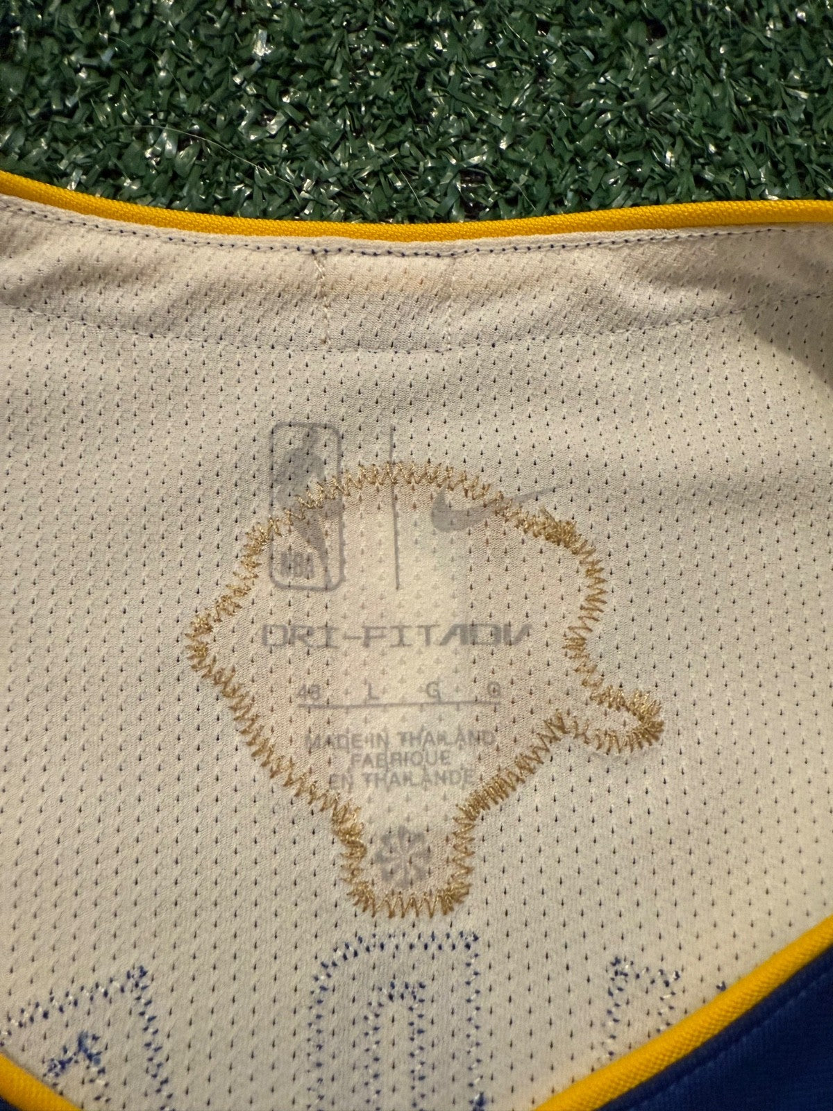 Steph Curry Golden State Warriors Jersey #30 Nike ADV Authentic White Size 48 (L) NBA