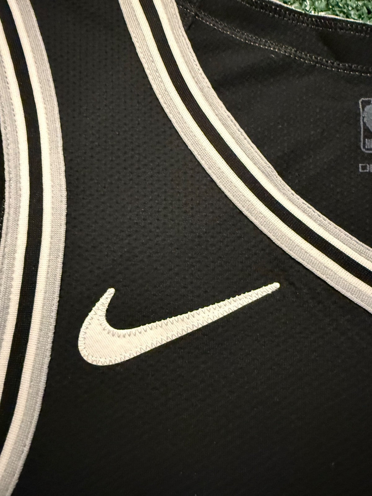 Victor Wembanyama San Antonio Spurs Jersey #1 Nike ADV Authentic Black Size 48 (L) NBA
