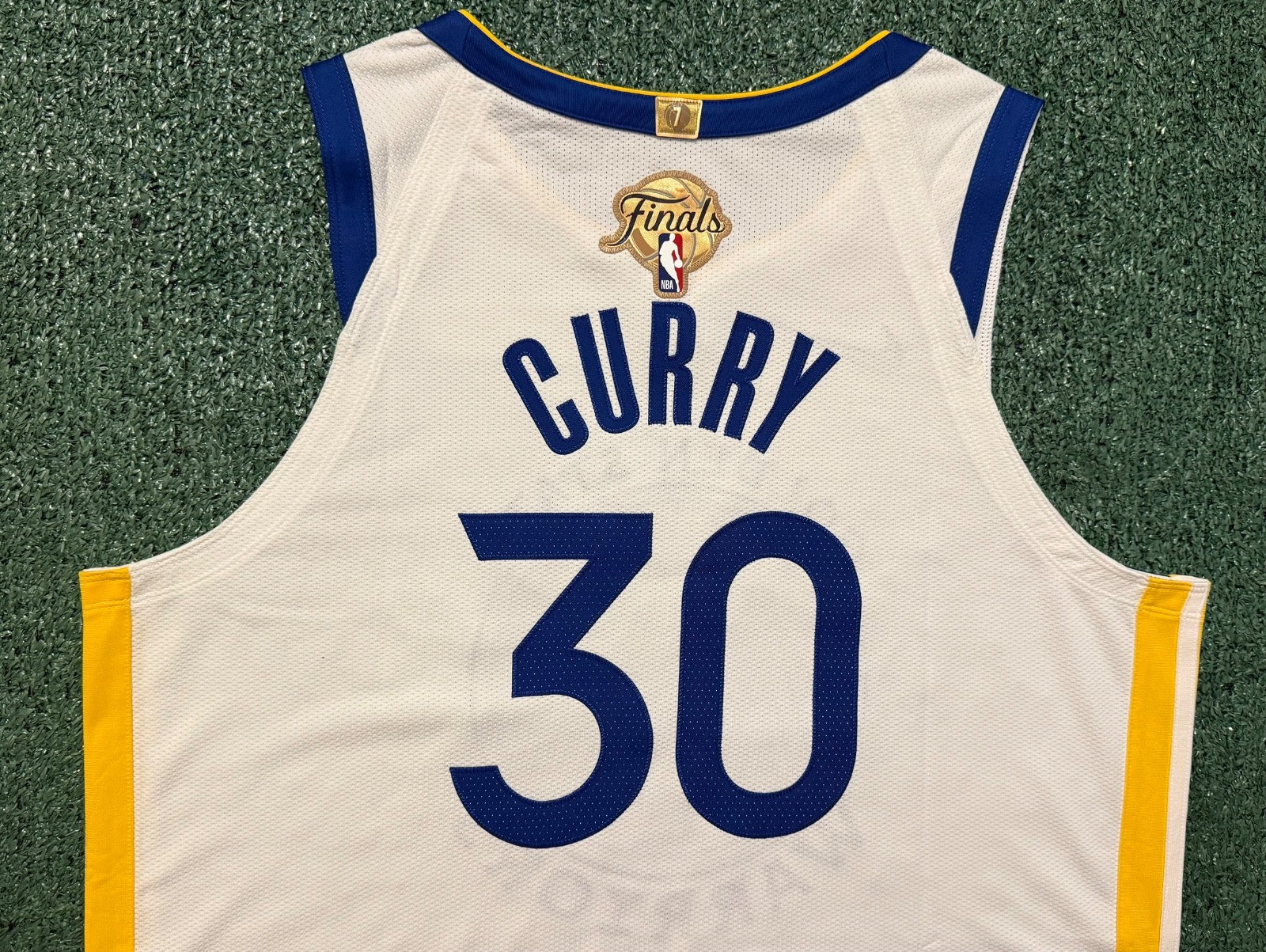 Steph Curry Golden State Warriors Jersey #30 Nike ADV Authentic White Size 48 (L) NBA