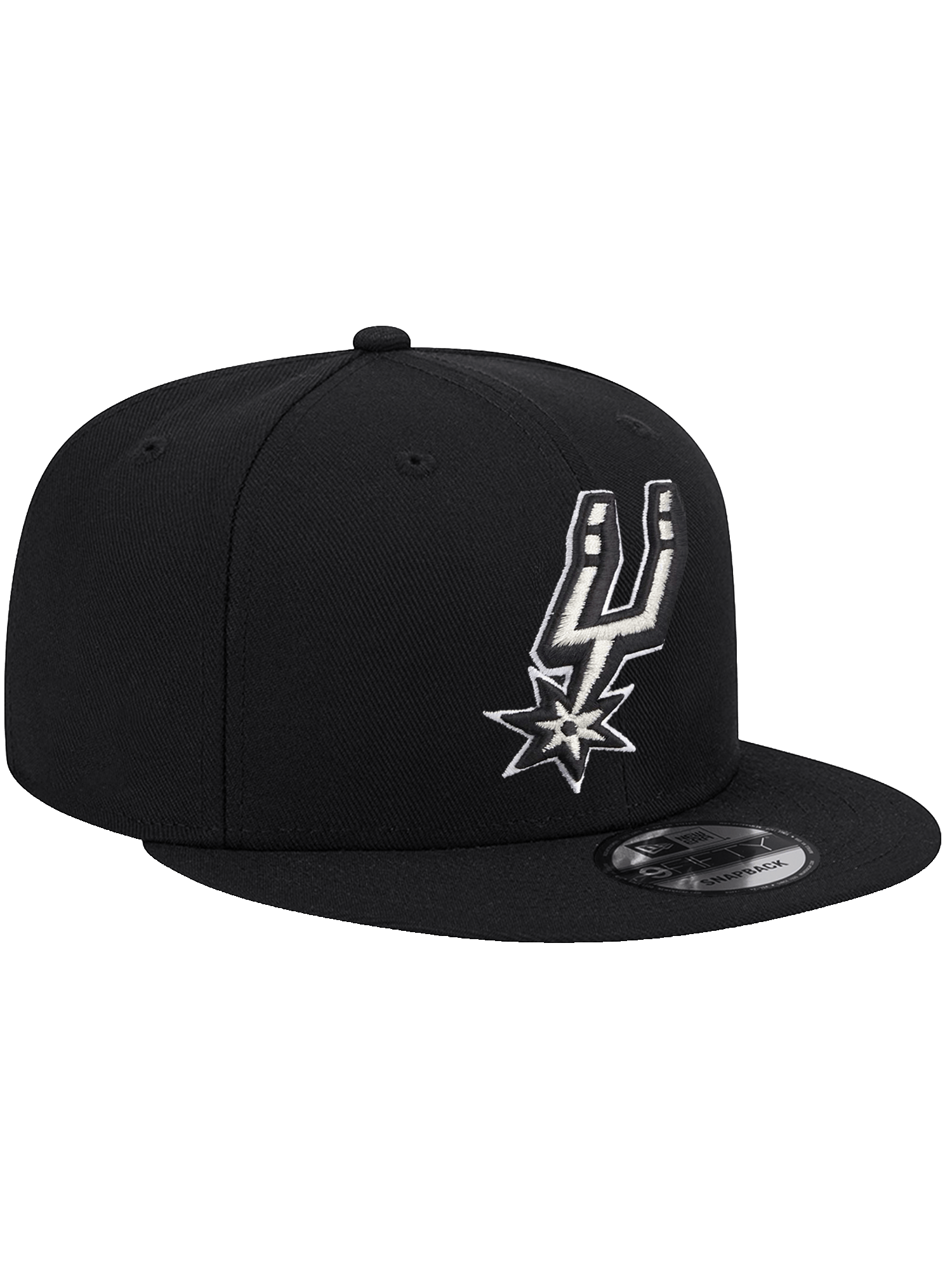 San Antonio Spurs New Era NBA Team 9FIFTY Snapback Hat - Black
