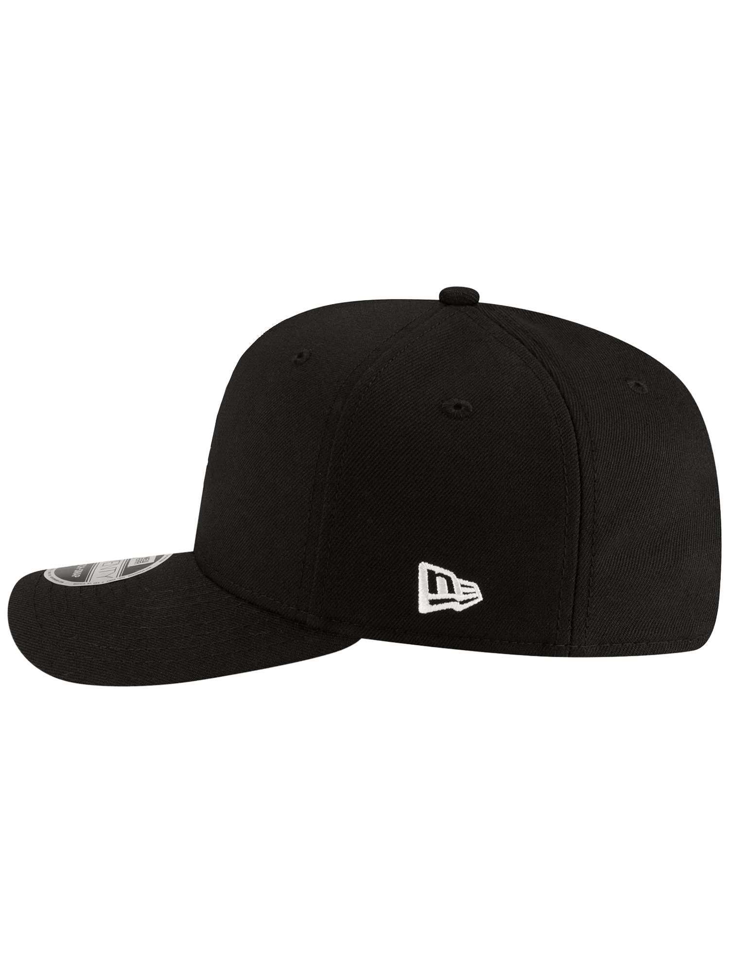 San Antonio Spurs New Era NBA Team 9SEVENTY Stretch-Snapback Hat - Black