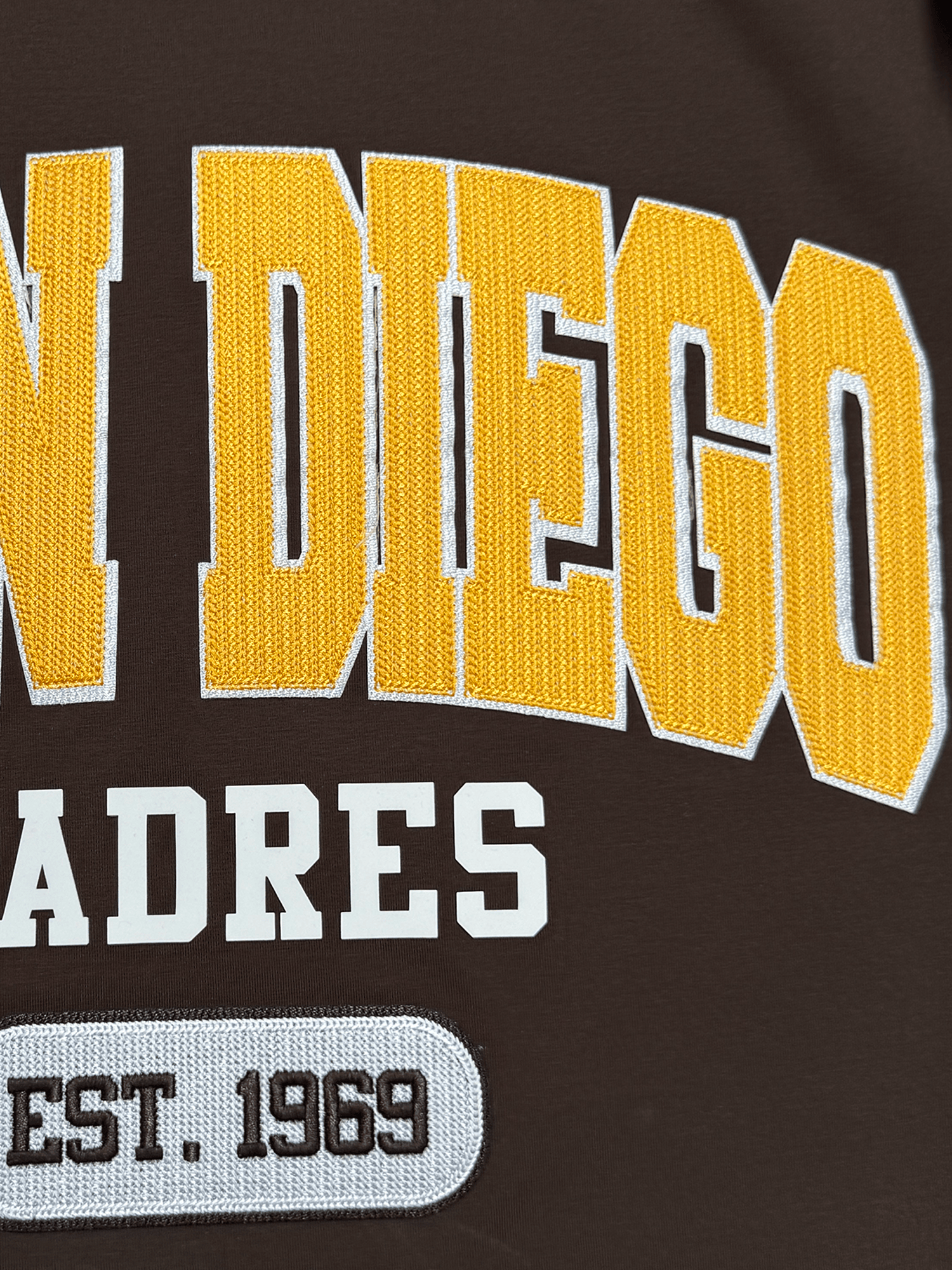 San Diego Padres Pro Standard MLB City Arch Premium Flex T-Shirt - Brown