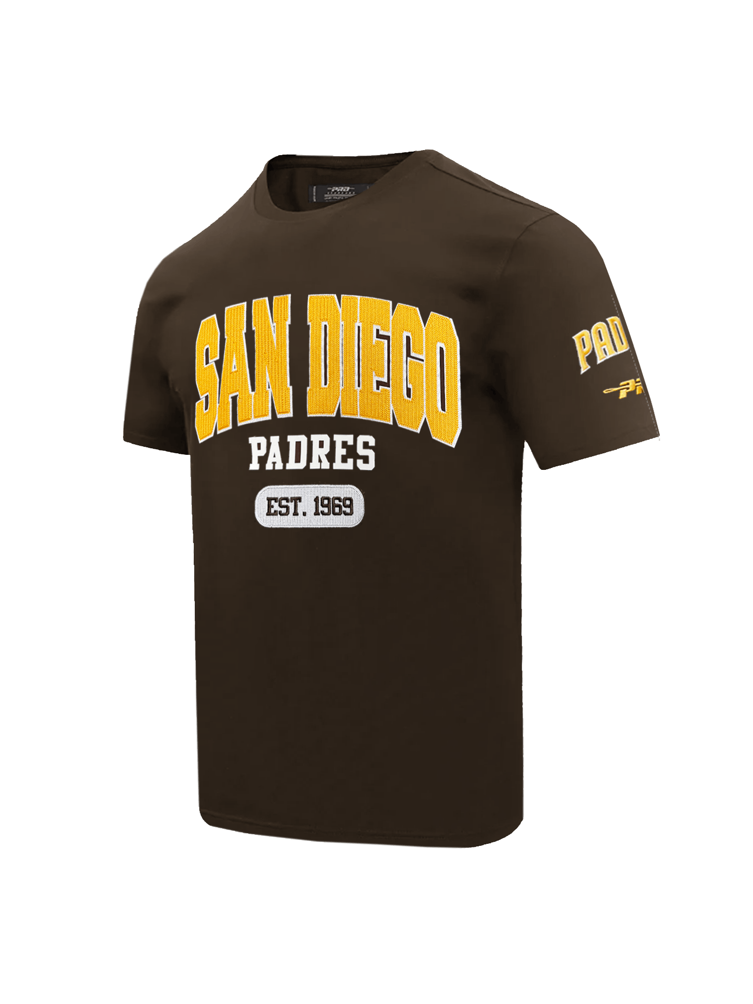 San Diego Padres Pro Standard MLB City Arch Premium Flex T-Shirt - Brown