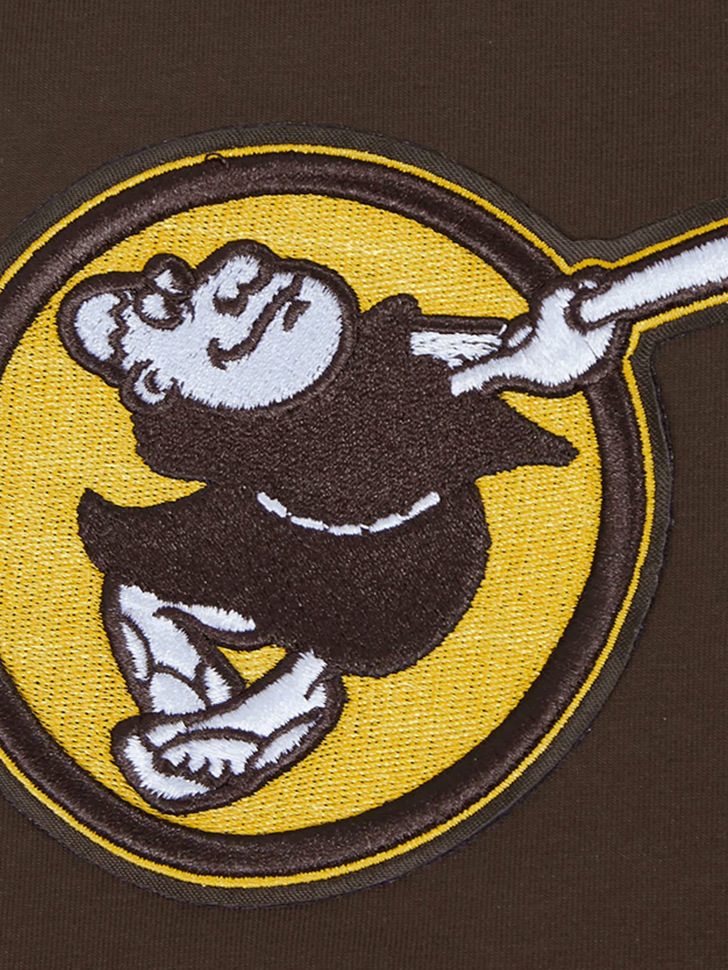 San Diego Padres Pro Standard MLB Team Chenille Flex T-Shirt - Brown