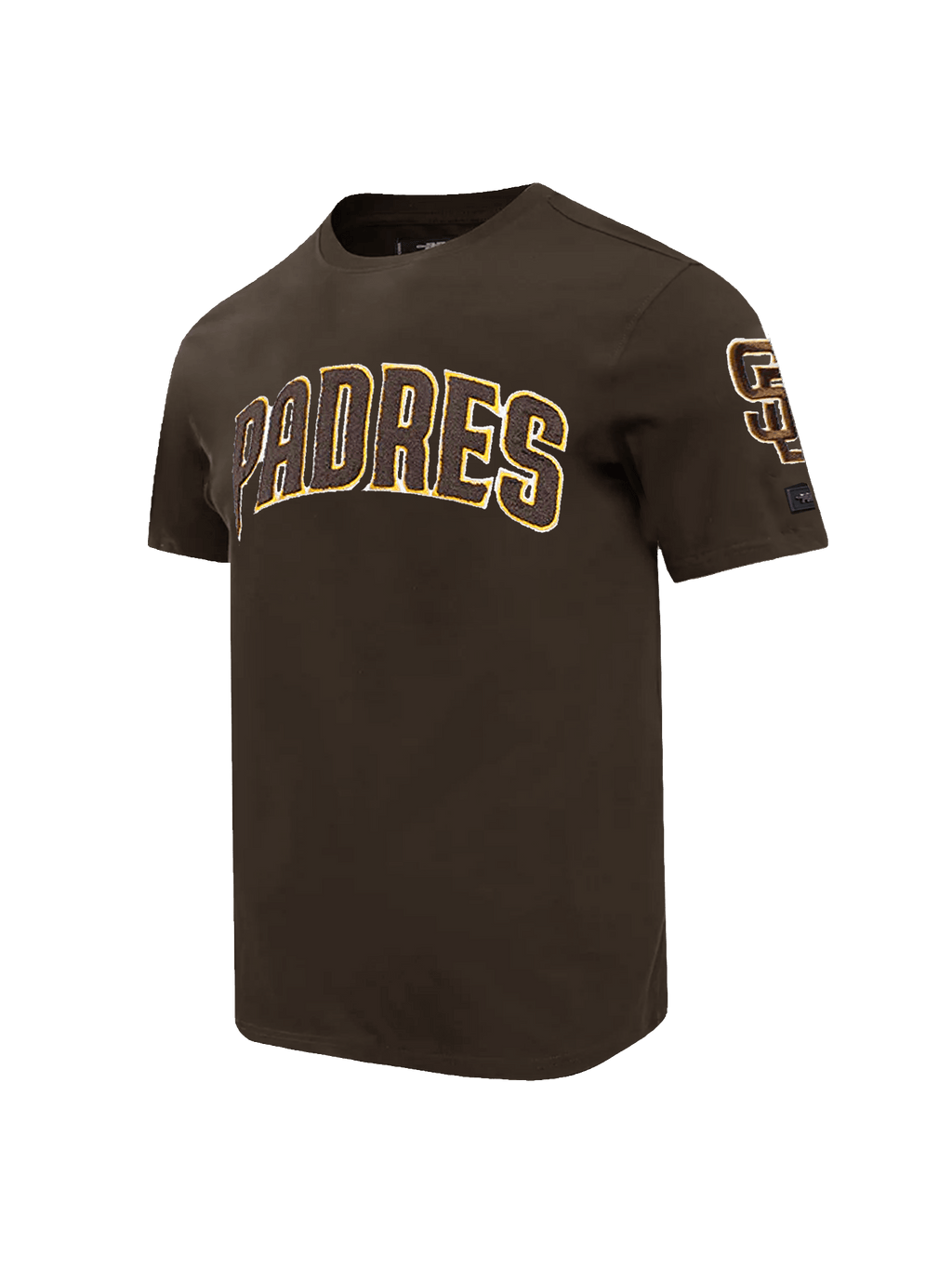 San Diego Padres Pro Standard MLB Team Chenille Flex T-Shirt - Brown