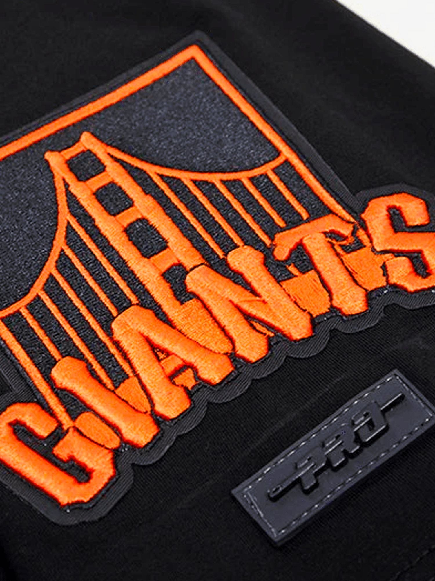 San Francisco Giants Pro Standard MLB Team Chenille Flex T-Shirt - Black