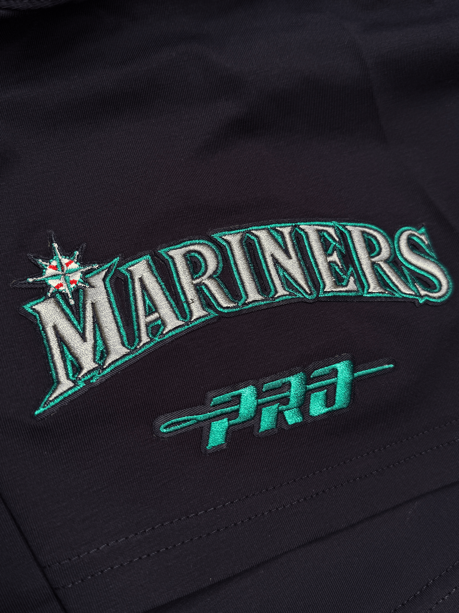 Seattle Mariners Pro Standard MLB City Arch Premium Flex T-Shirt - Navy