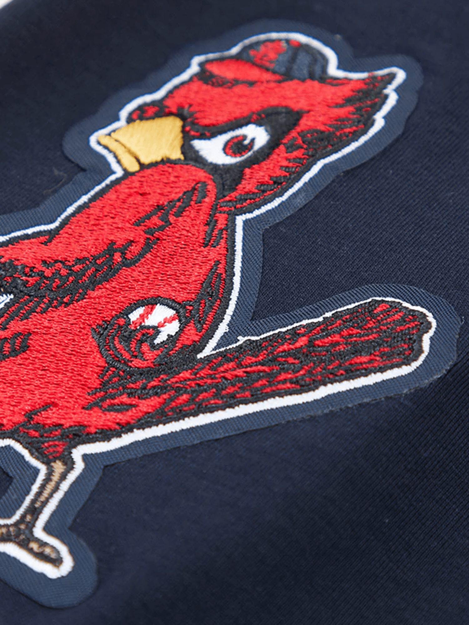 St Louis Cardinals Pro Standard MLB Team Chenille Flex T-Shirt - Navy