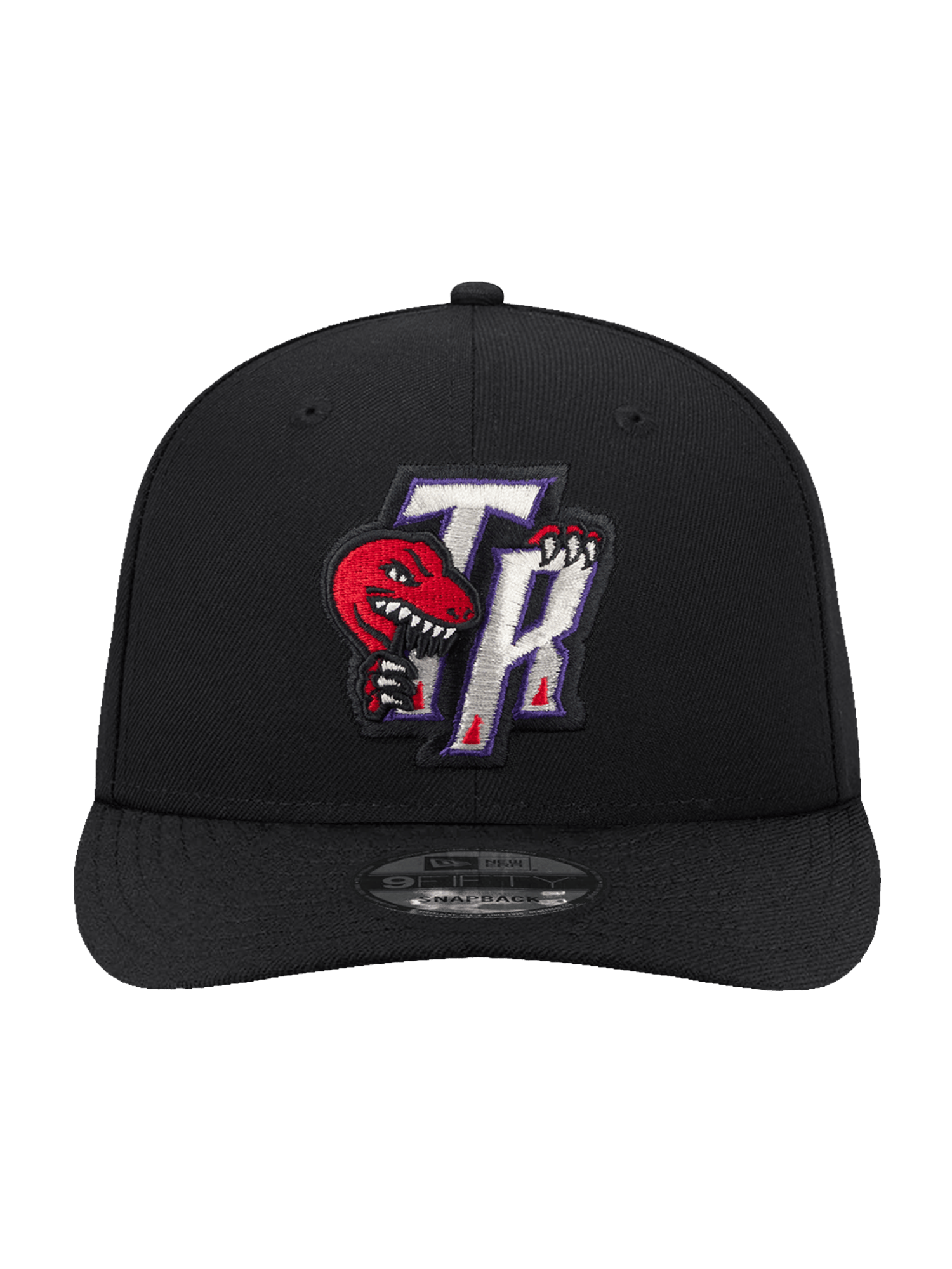 Toronto Raptors New Era NBA HWC 9FIFTY Pre-Curved Snapback Hat - Black