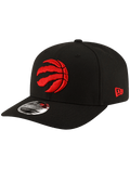 Toronto Raptors New Era NBA Team 9SEVENTY Stretch-Snapback Hat - Black