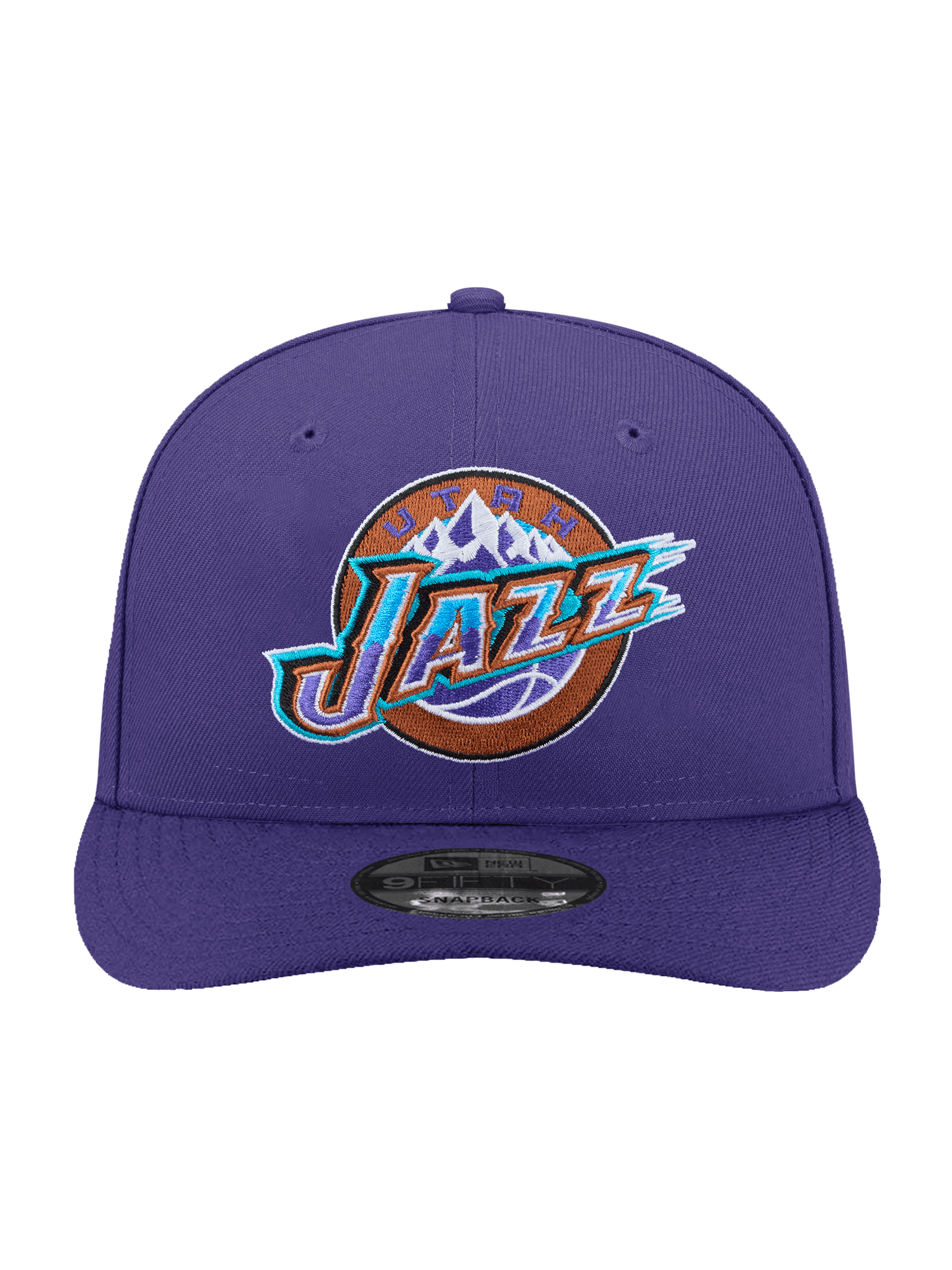 Utah Jazz New Era NBA HWC 9FIFTY Pre-Curved Snapback Hat - Purple