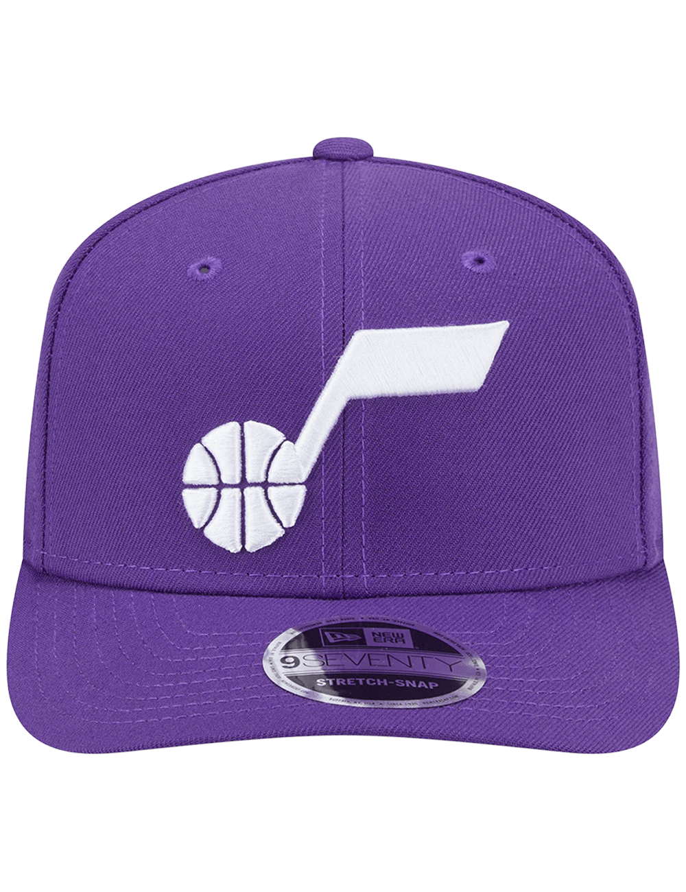 Utah Jazz New Era NBA Team 9SEVENTY Stretch-Snapback Hat - Purple