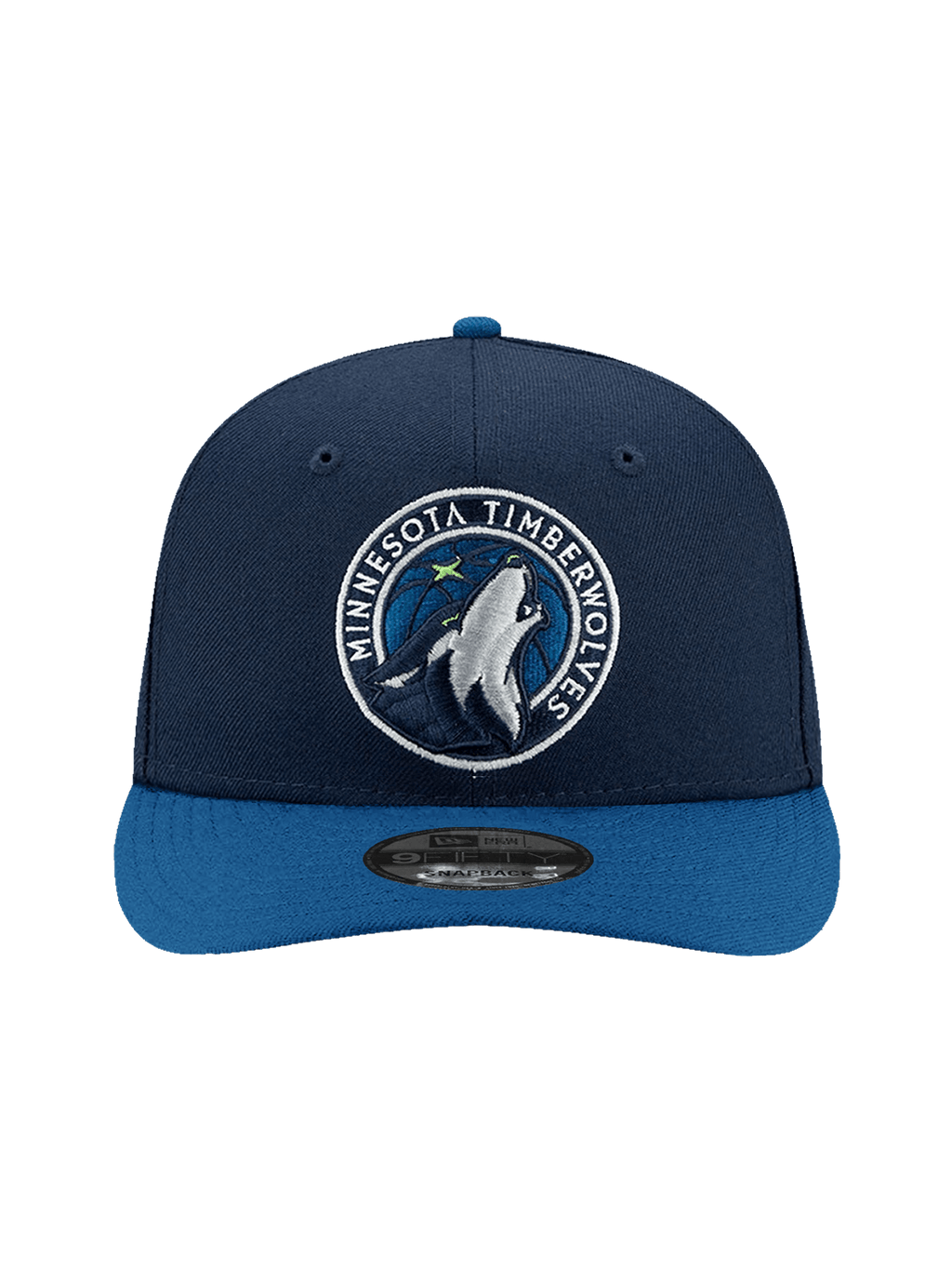 Youths Minnesota Timberwolves New Era NBA Team 2T 9FIFTY Pre-Curved Snapback Hat