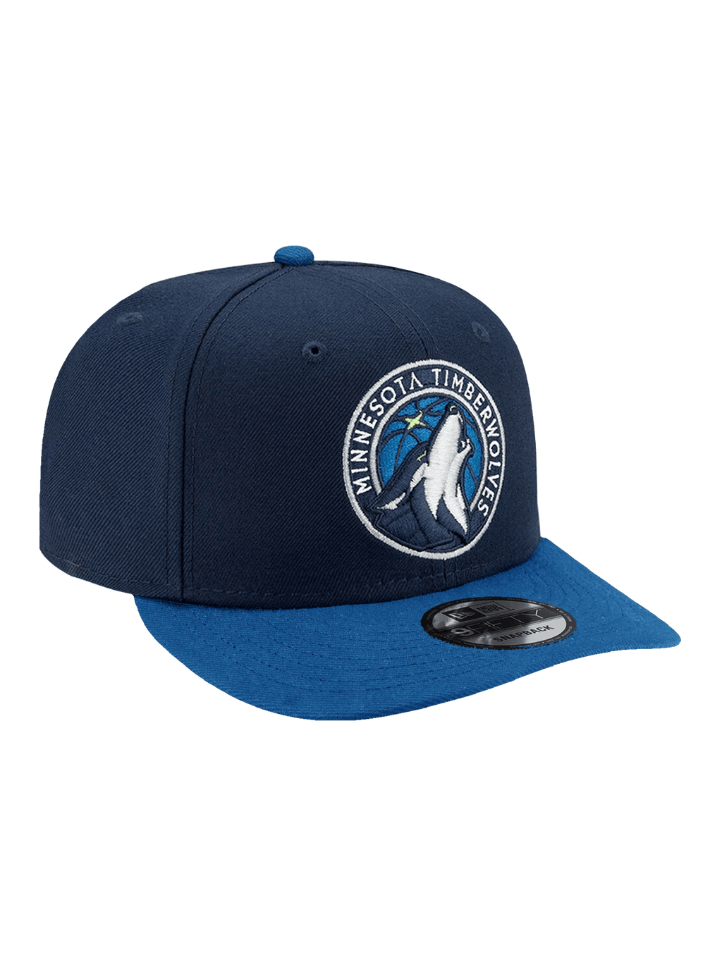 Youths Minnesota Timberwolves New Era NBA Team 2T 9FIFTY Pre-Curved Snapback Hat