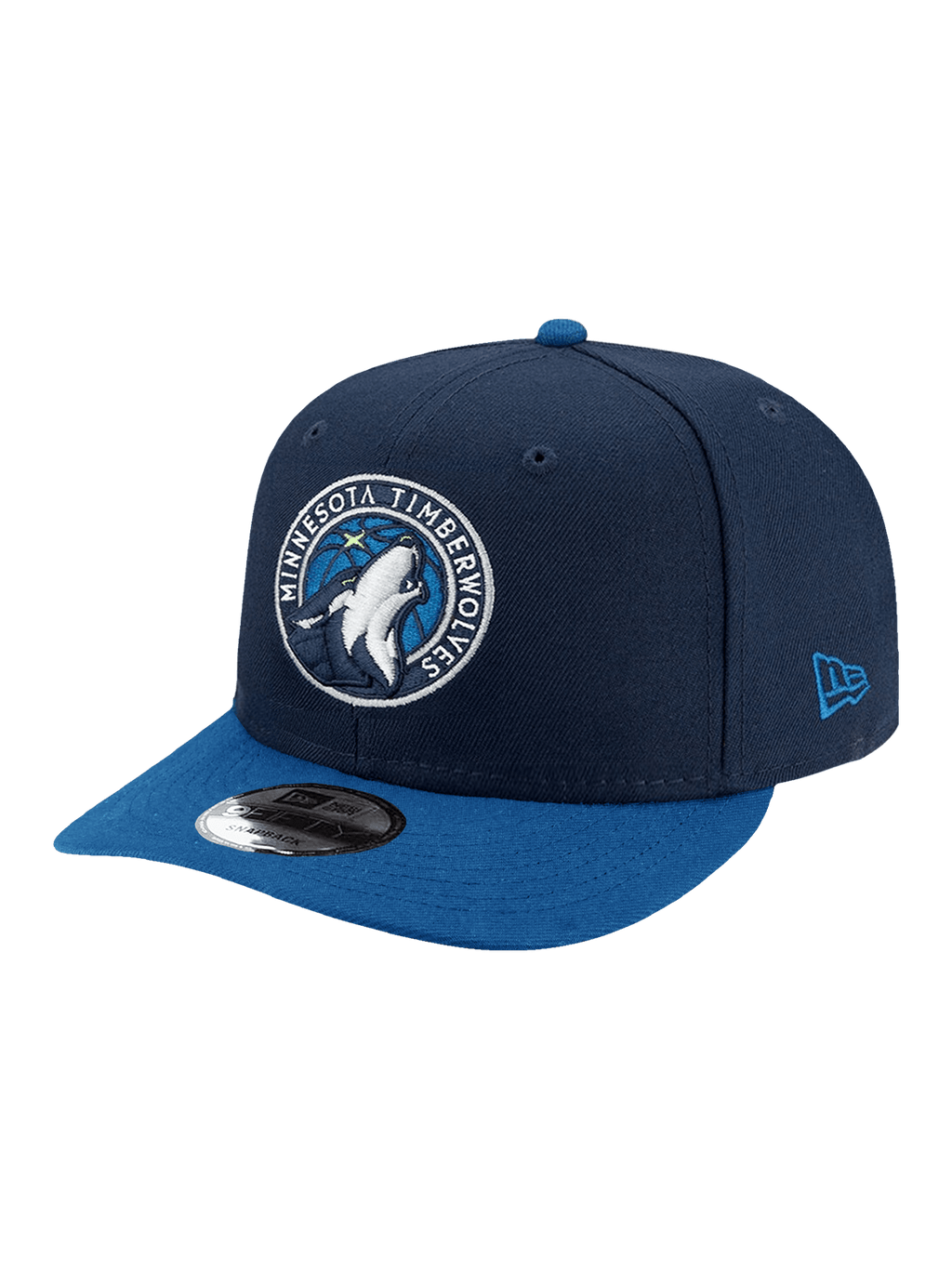Youths Minnesota Timberwolves New Era NBA Team 2T 9FIFTY Pre-Curved Snapback Hat