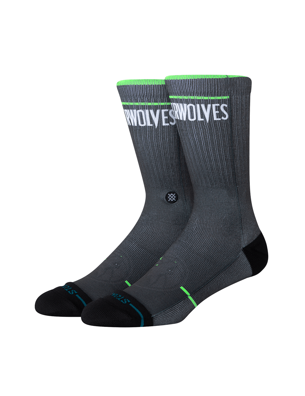 Youths Minnesota Timberwolves Stance NBA Statement Crew Socks
