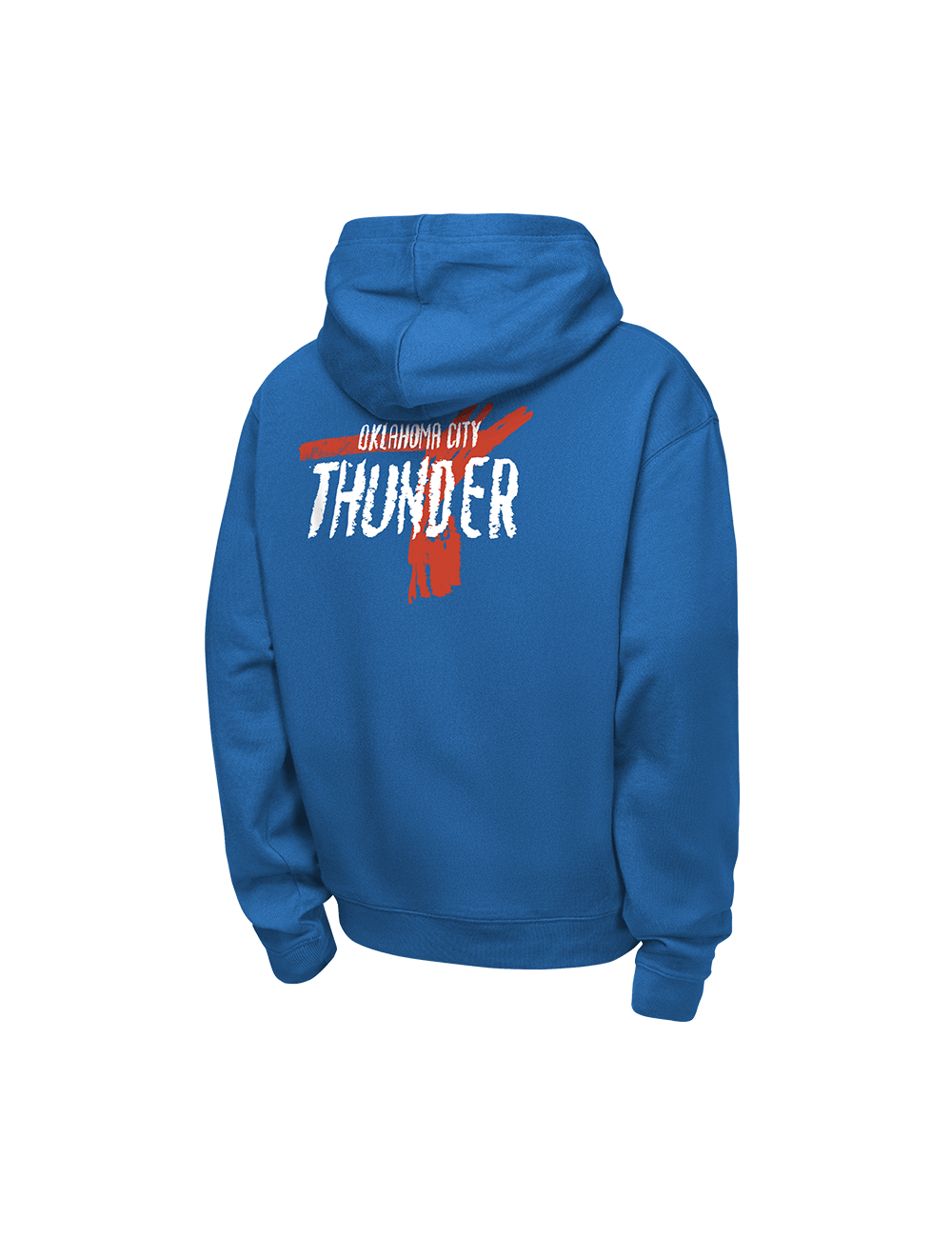 Youths Oklahoma City Thunder Nike NBA Prime Courtside Hoodie Jumper - Blue