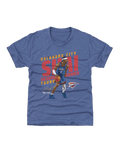 Youths Shai Gilgeous-Alexander Oklahoma City Thunder 500 Level NBA Slant T-Shirt - Tri Blue