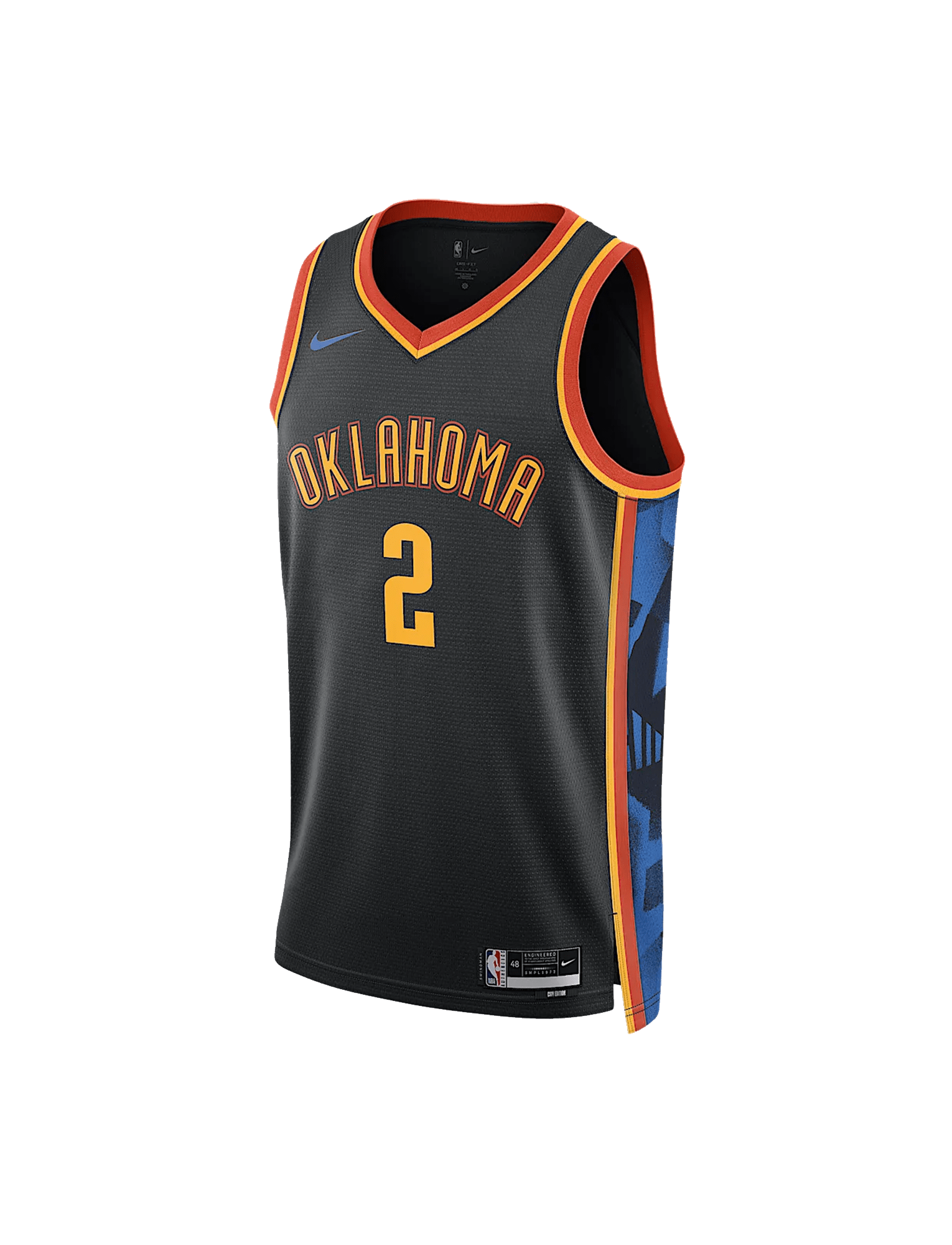 Youths Shai Gilgeous-Alexander Oklahoma City Thunder Nike NBA 24-25 City Edition Jersey